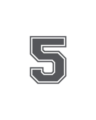 Bogg® Bit  - Number "5"