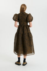 KELLY | DRESS POSY MATELASS… BROWN