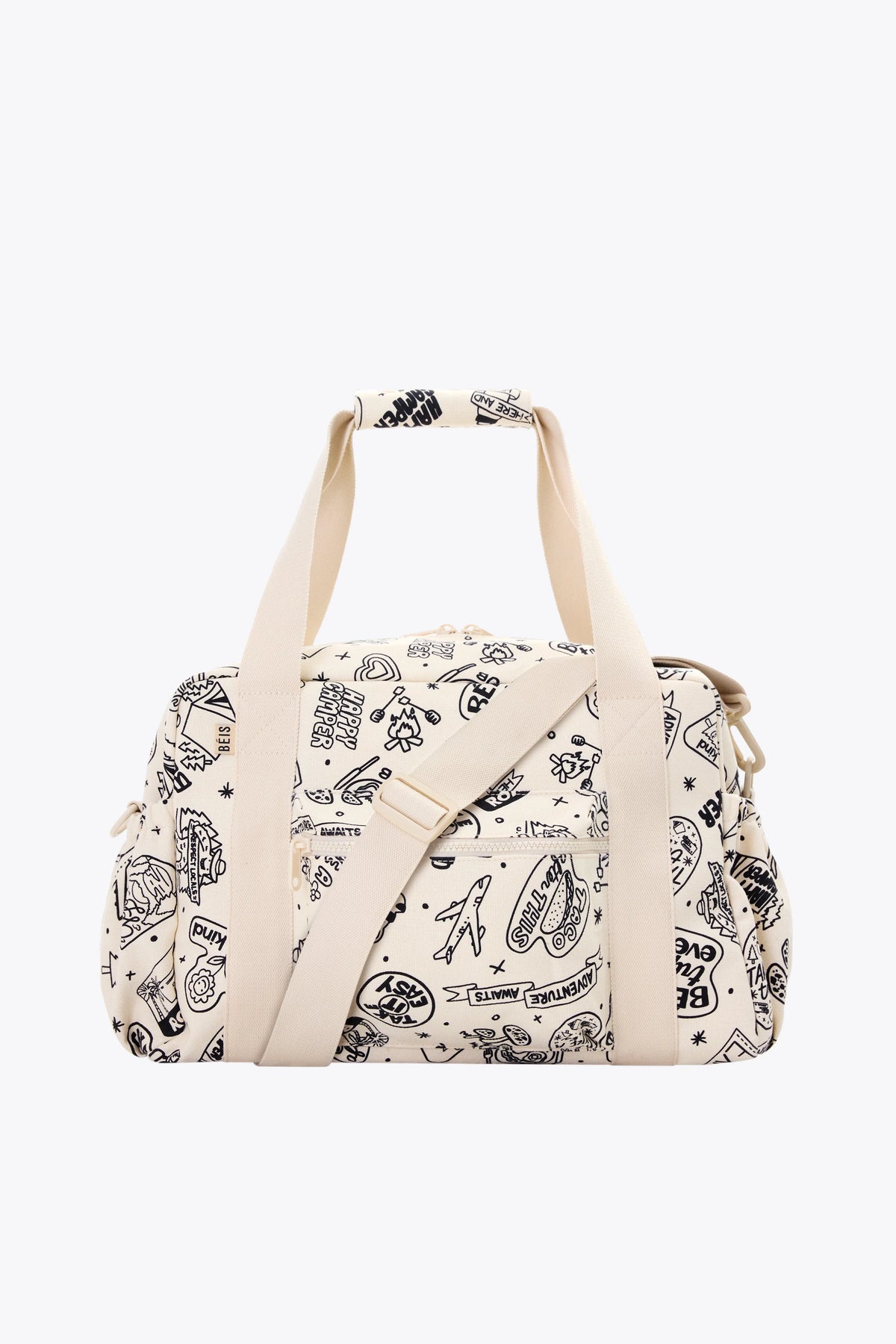 BEIS 'The Kids Duffle in Doodle Print