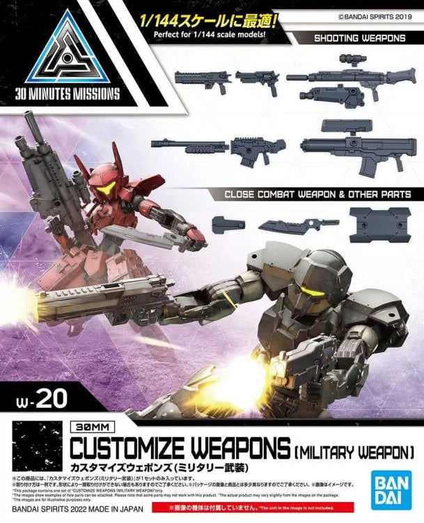 30 Minutes Missions #W-20 Customize Weapons (Military Weapons)