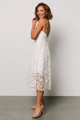 Larissa Midi Dress | Off White