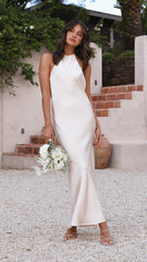 Halsey Maxi Dress - Champagne