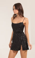 Pretty Deets Sequin Mini Dress