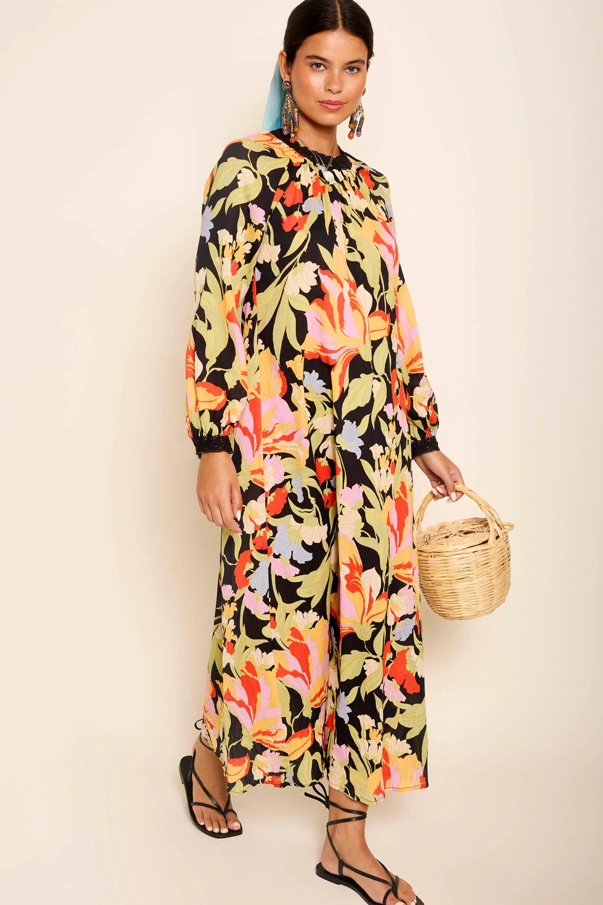 Kahlo - Cece Floral Black