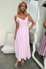 Nicola Dress - Baby Pink
