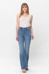 Eleanor High Rise Elastic WB Pull On Slim Boot