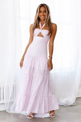 HELLO MOLLY Sexy Maiden Maxi Dress Pink