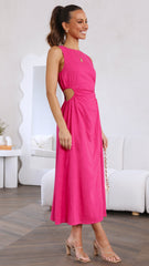 Jamila Midi Dress - Pink