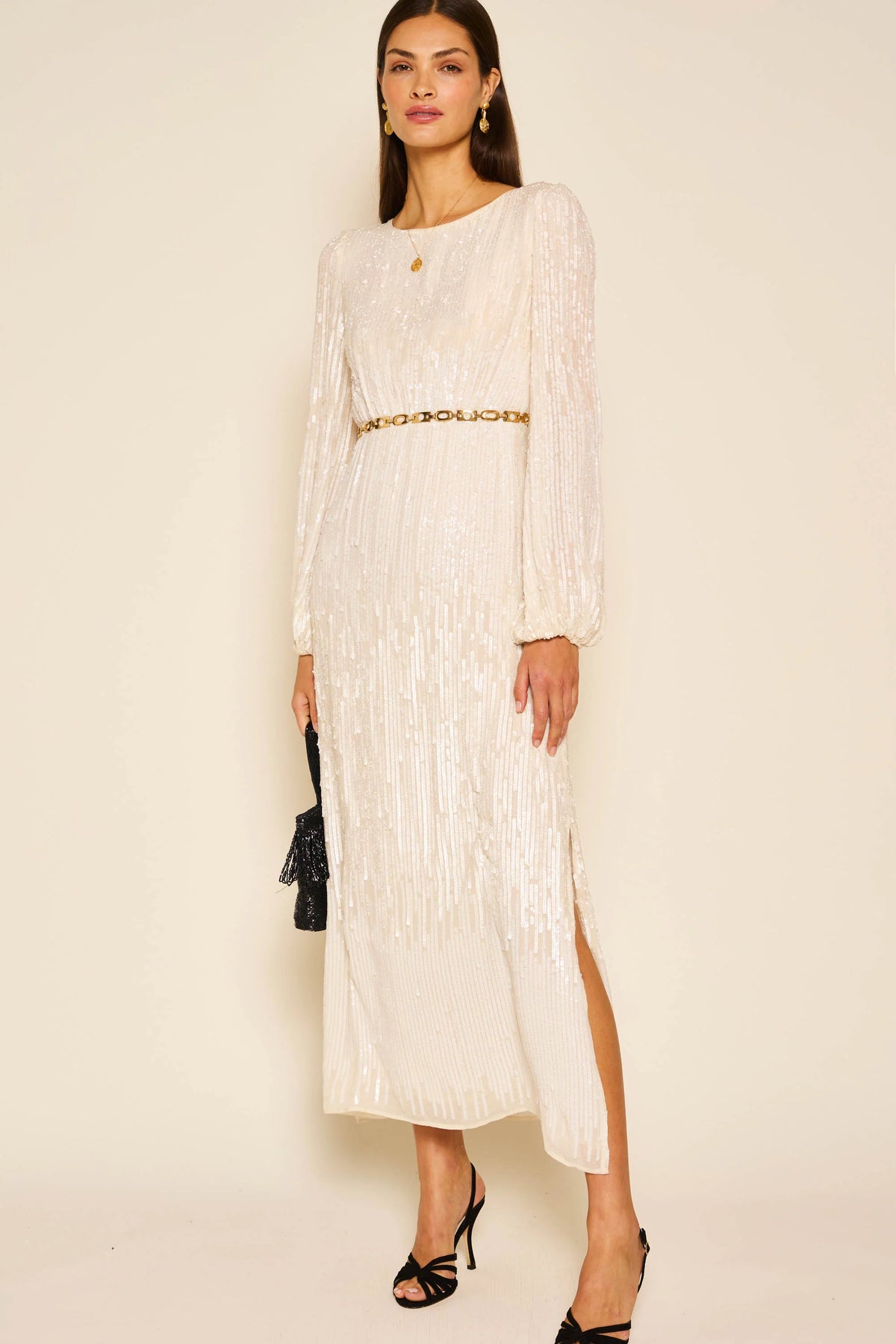 Coco - Ivory Sequin