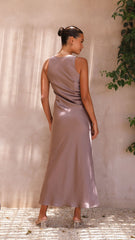Amber Maxi Dress - Mushroom