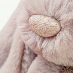 Personalised Bashful Luxe Bunny Rosa Medium