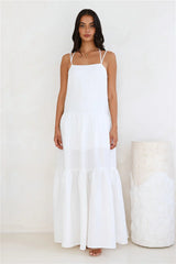 Diamond Affair Maxi Dress White