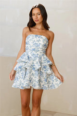 Street Style Queen Strapless Mini Dress
