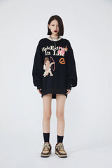 Arrow Cupid Sweatshirts Long-Sleeve