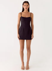 Clementine Mini Dress - Black