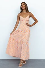 Soar Through Life Maxi Dress Orange