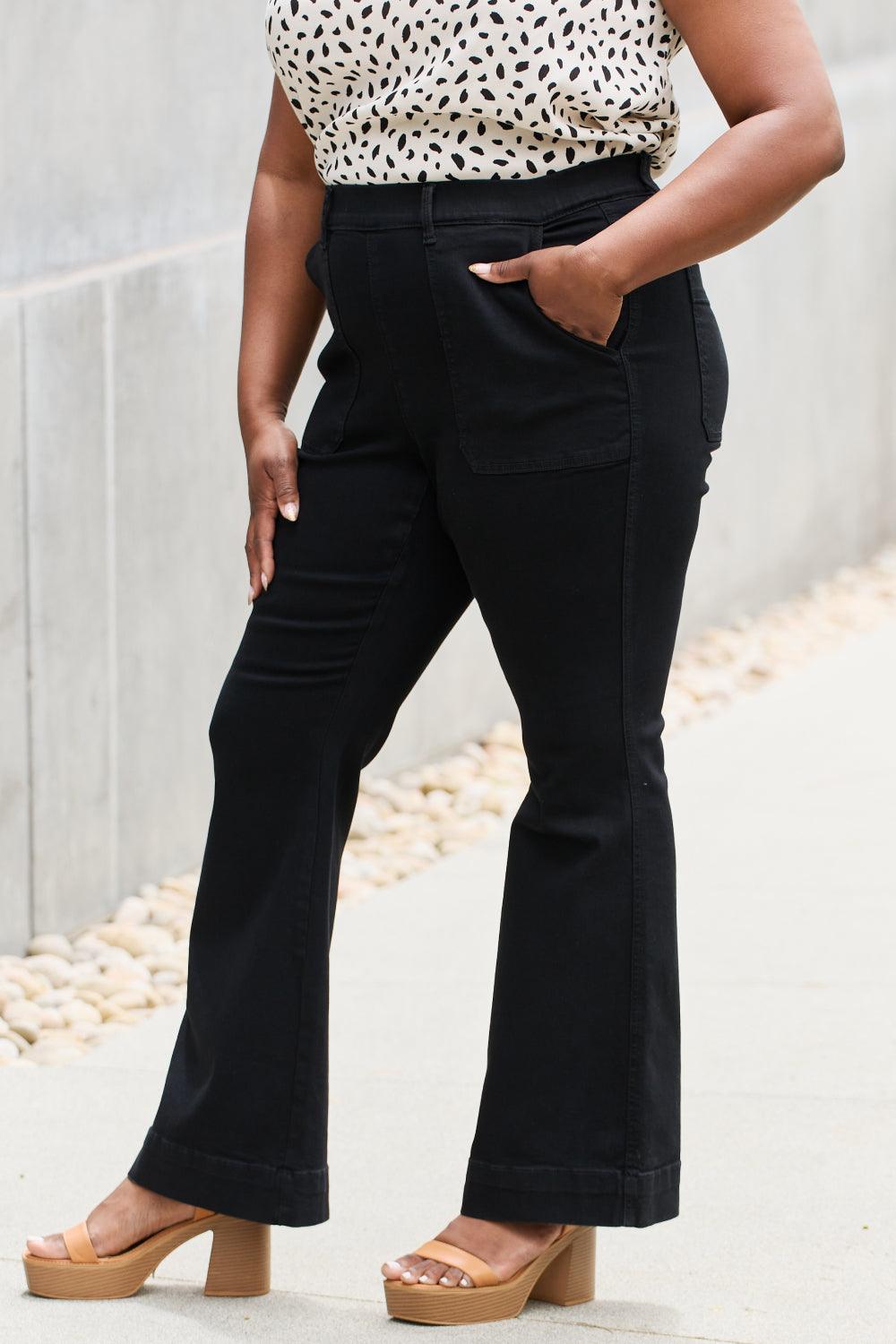 Judy Blue Claire High Rise Flare Trouser