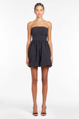Oscar Attention Snatch Mini Dress Black