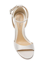 Sarah Satin Heel