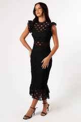 Anderson Midi Dress - Black
