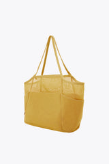 BEIS 'The Mesh Beach Tote in Honey