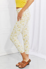 Judy Blue Golden Meadow Floral Skinny Jeans