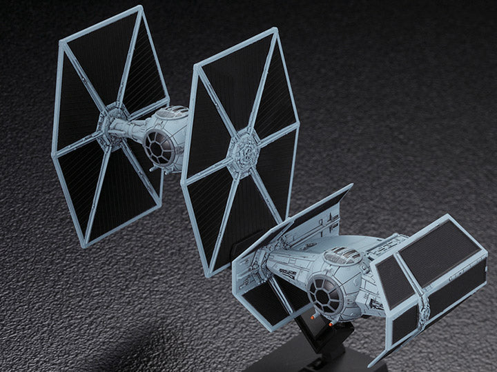 Star Wars Vehicle Model #07 Tie Advanced X1 & Fighter Set Model Kit