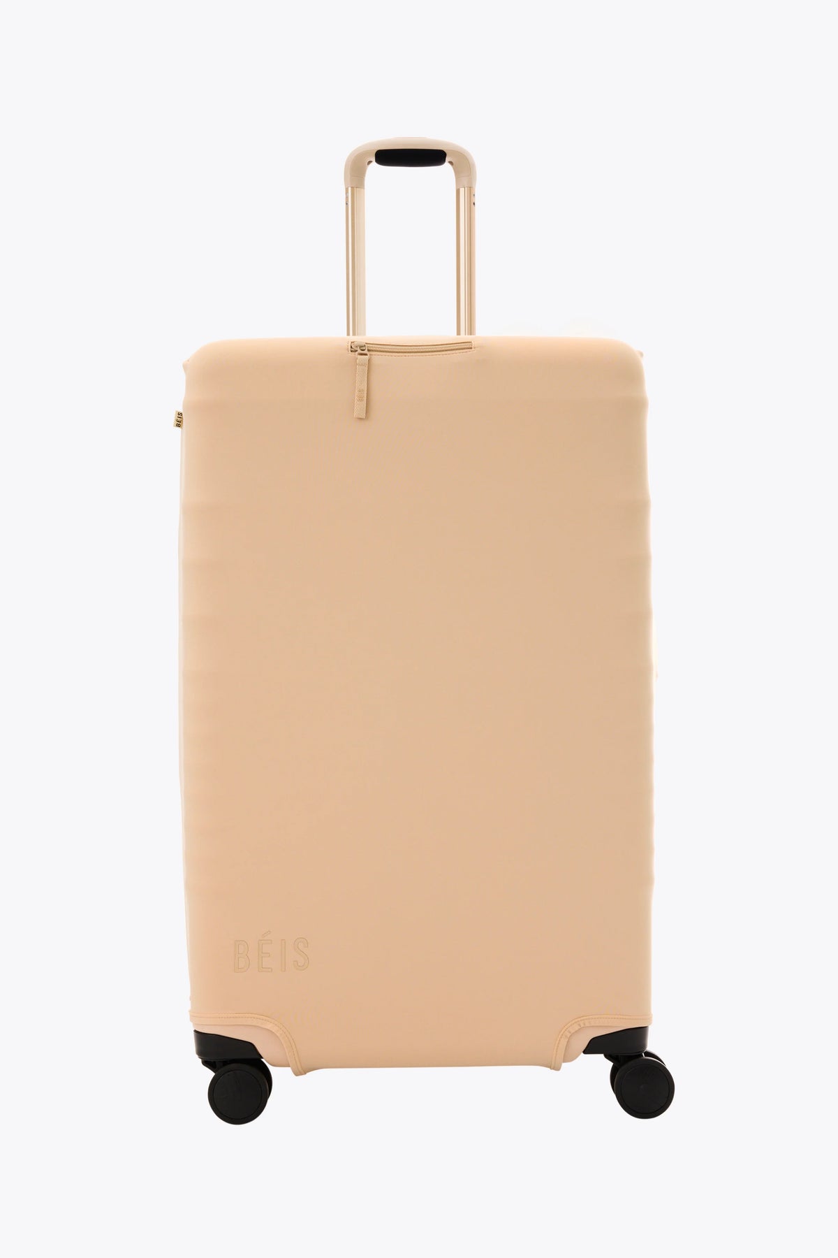 BEIS 'The Large Check-In Luggage Cover in Beige