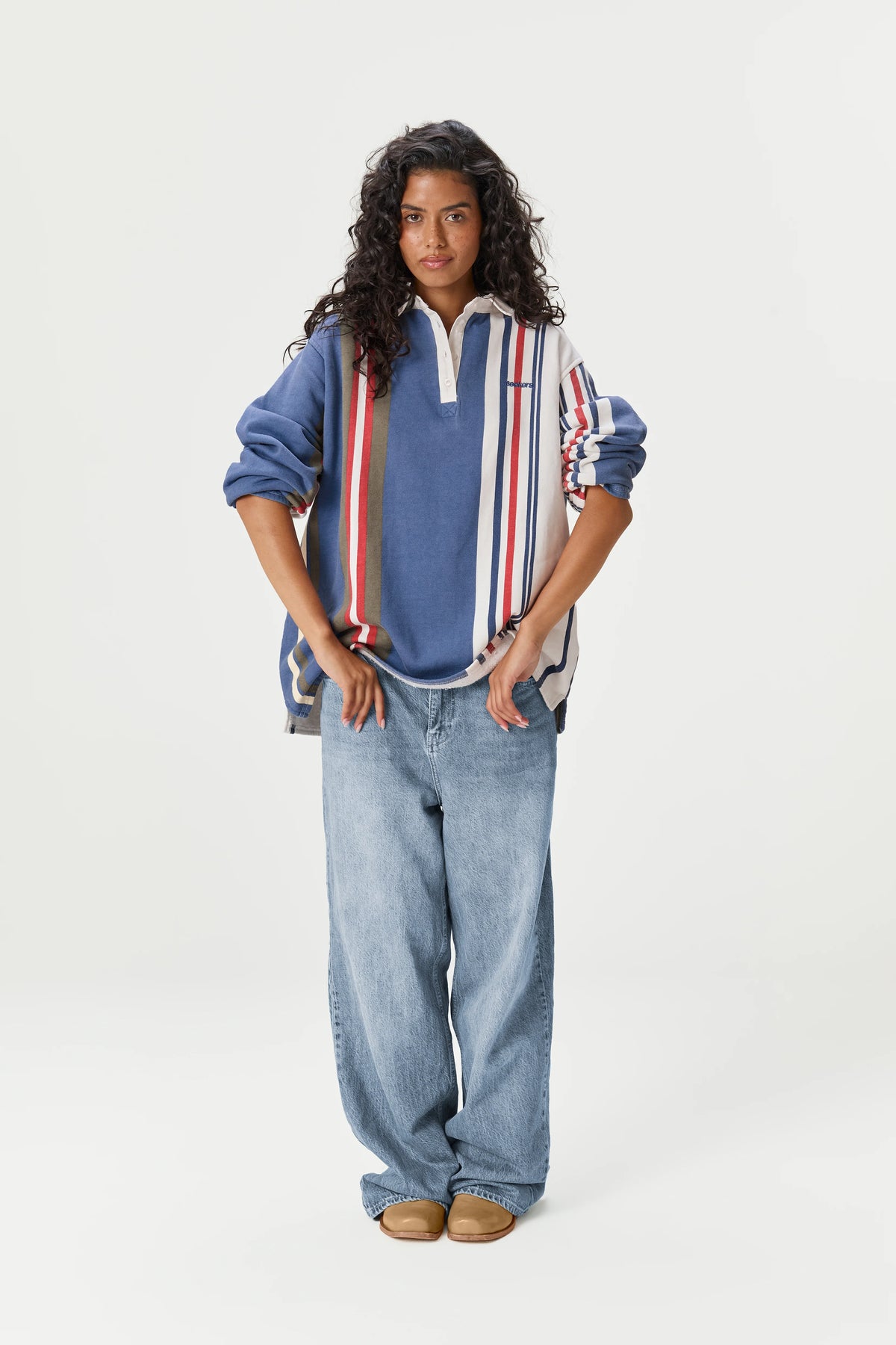 Tommy Vintage Stripe Rugby Top