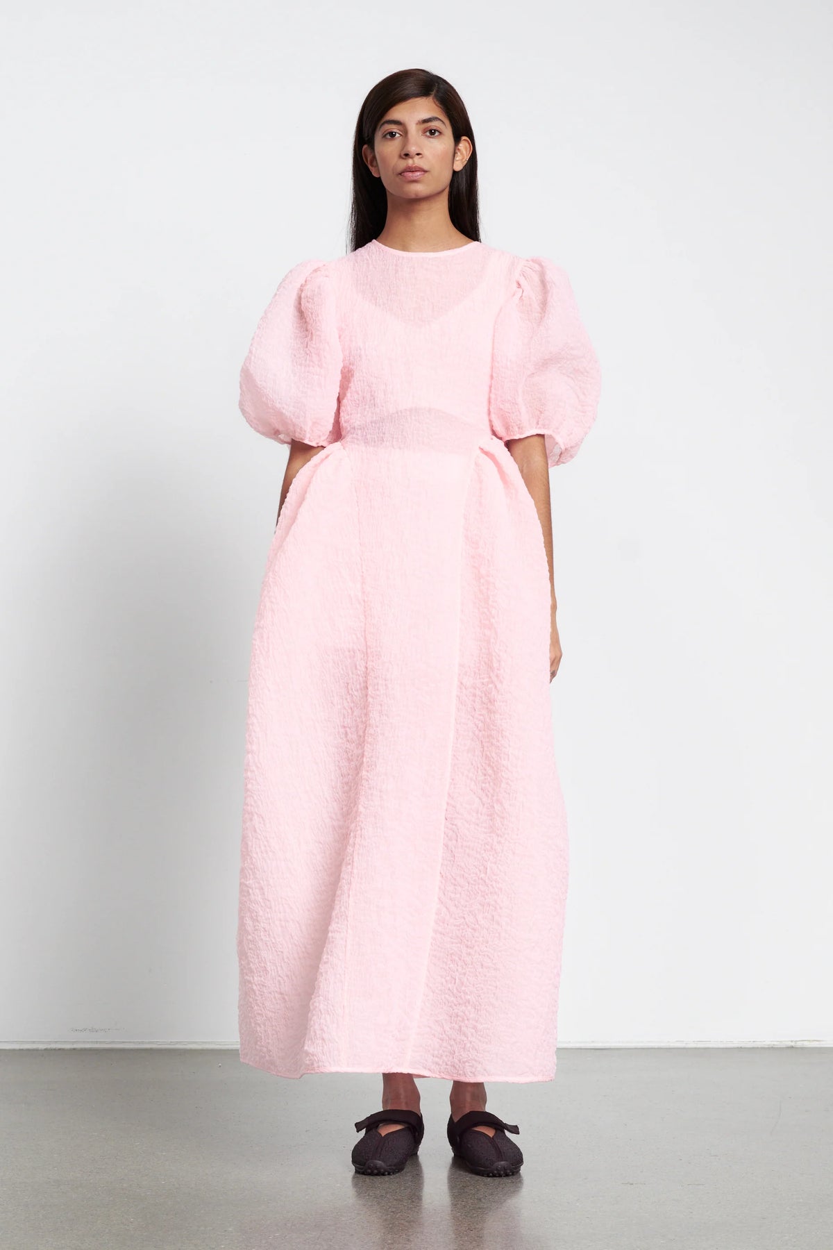 ULANI | DRESS WINTERMERE MATELASS… ROSEWATER