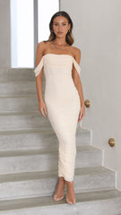 Kylie Maxi Dress - Cream