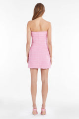 Kelsey Air Mini Dress Pink