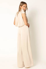 Larissa Jumpsuit - Light Taupe