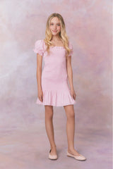 Girls Mosa Gingham Dress