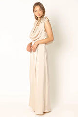 Larissa Jumpsuit - Light Taupe