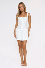 Style Flow Mini Dress White