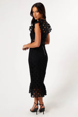 Anderson Midi Dress - Black