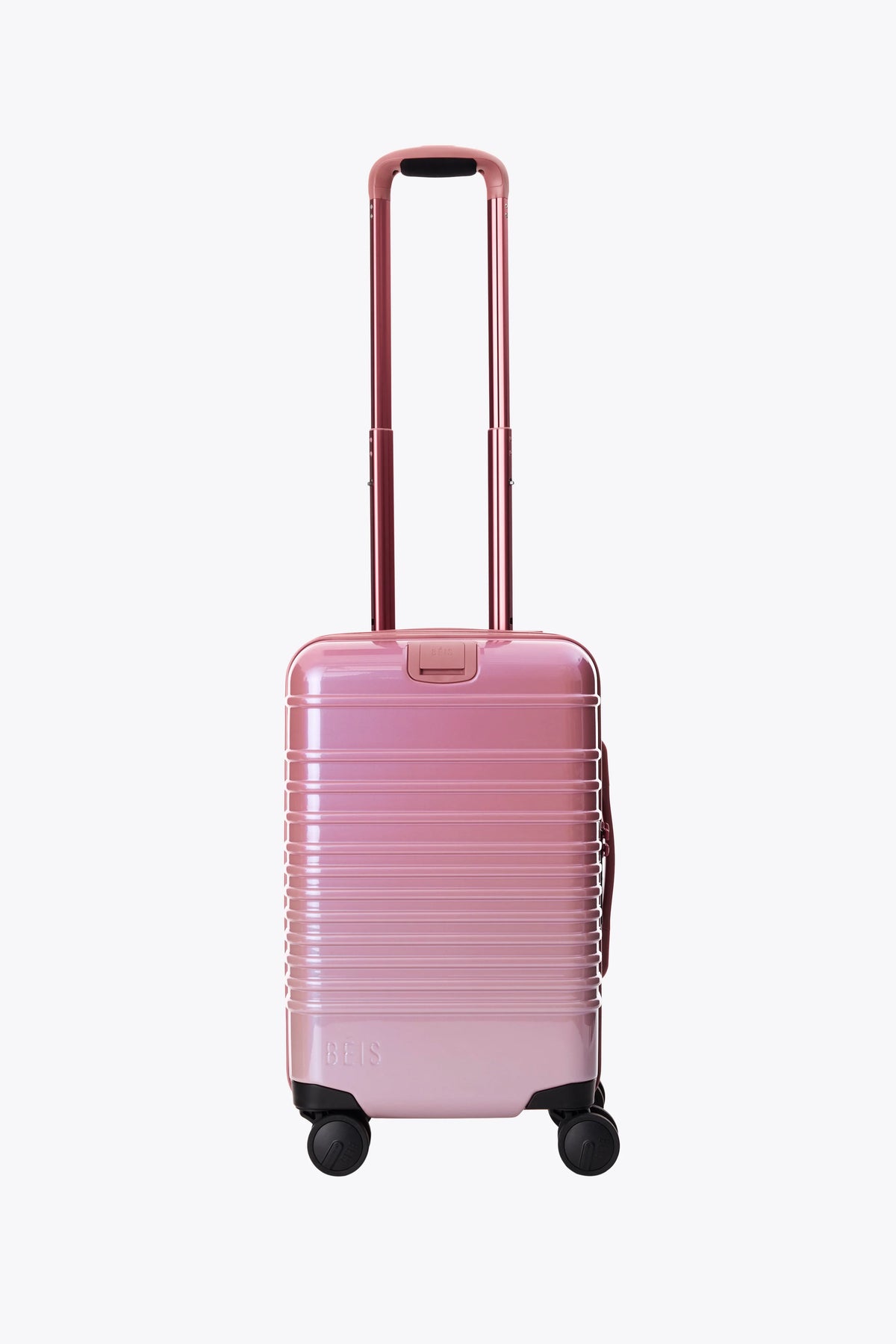 BEIS 'The Small Carry-On Roller in Wicked Pink
