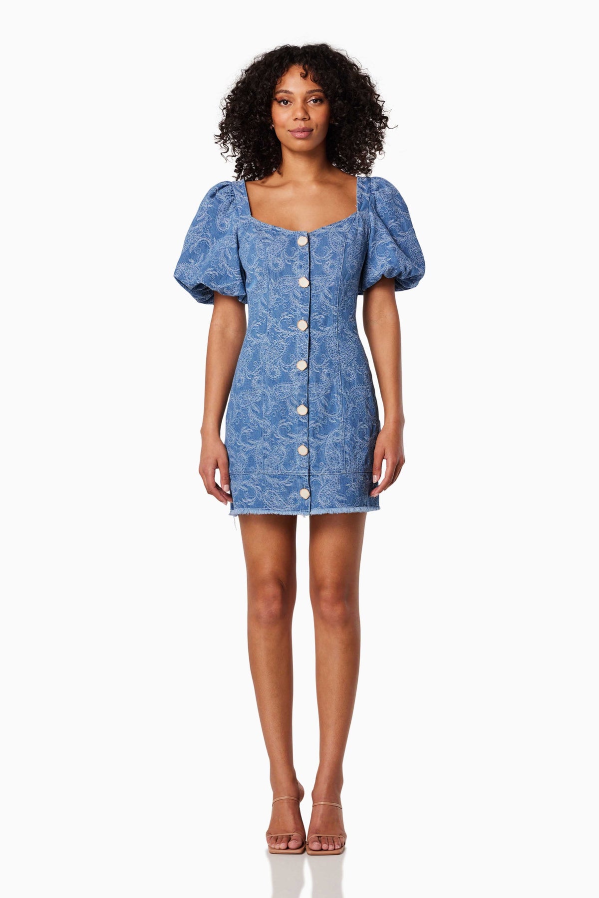 Blues Mini Dress In Blue