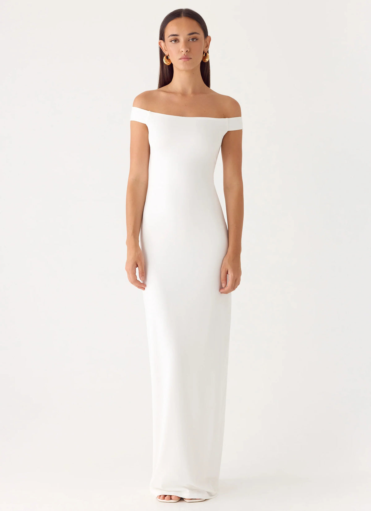 New Intentions Maxi Dress - White