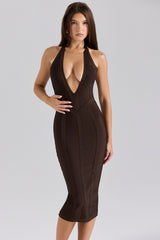 The Birthday Chocolat Midi Bandage Dress