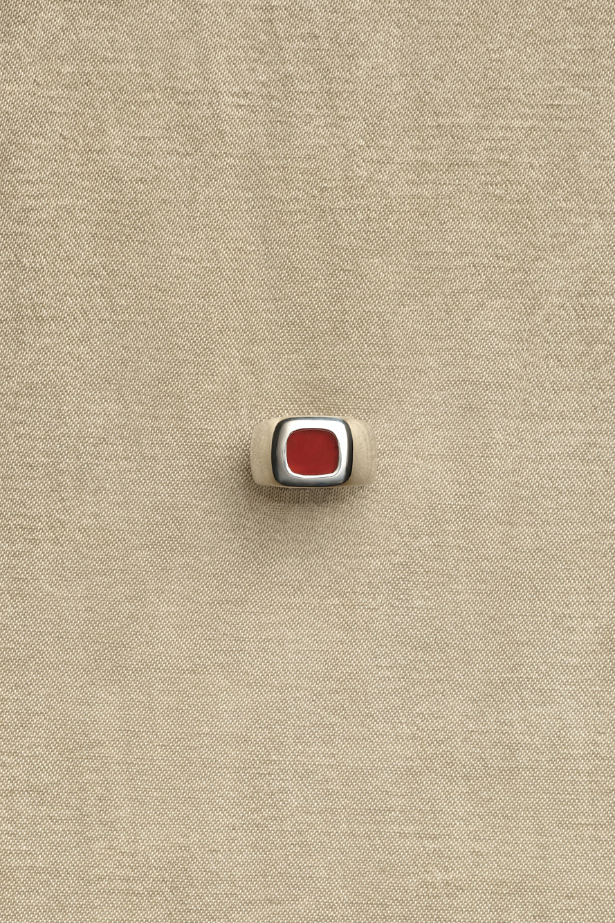 Godfather Ring in Carnelian