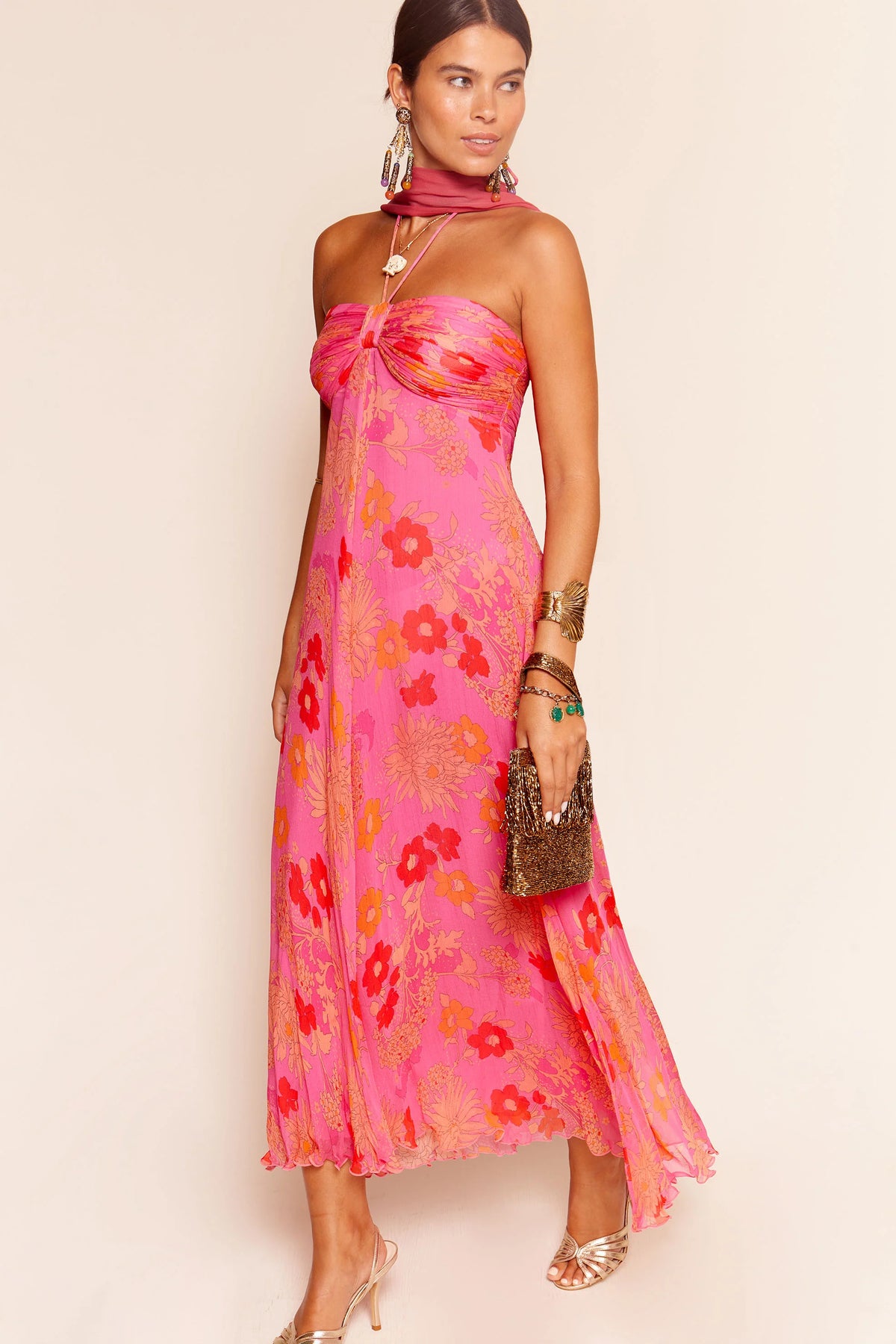 samira - french floral pink