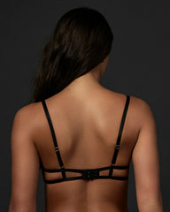 Tallulah Open Bra Black