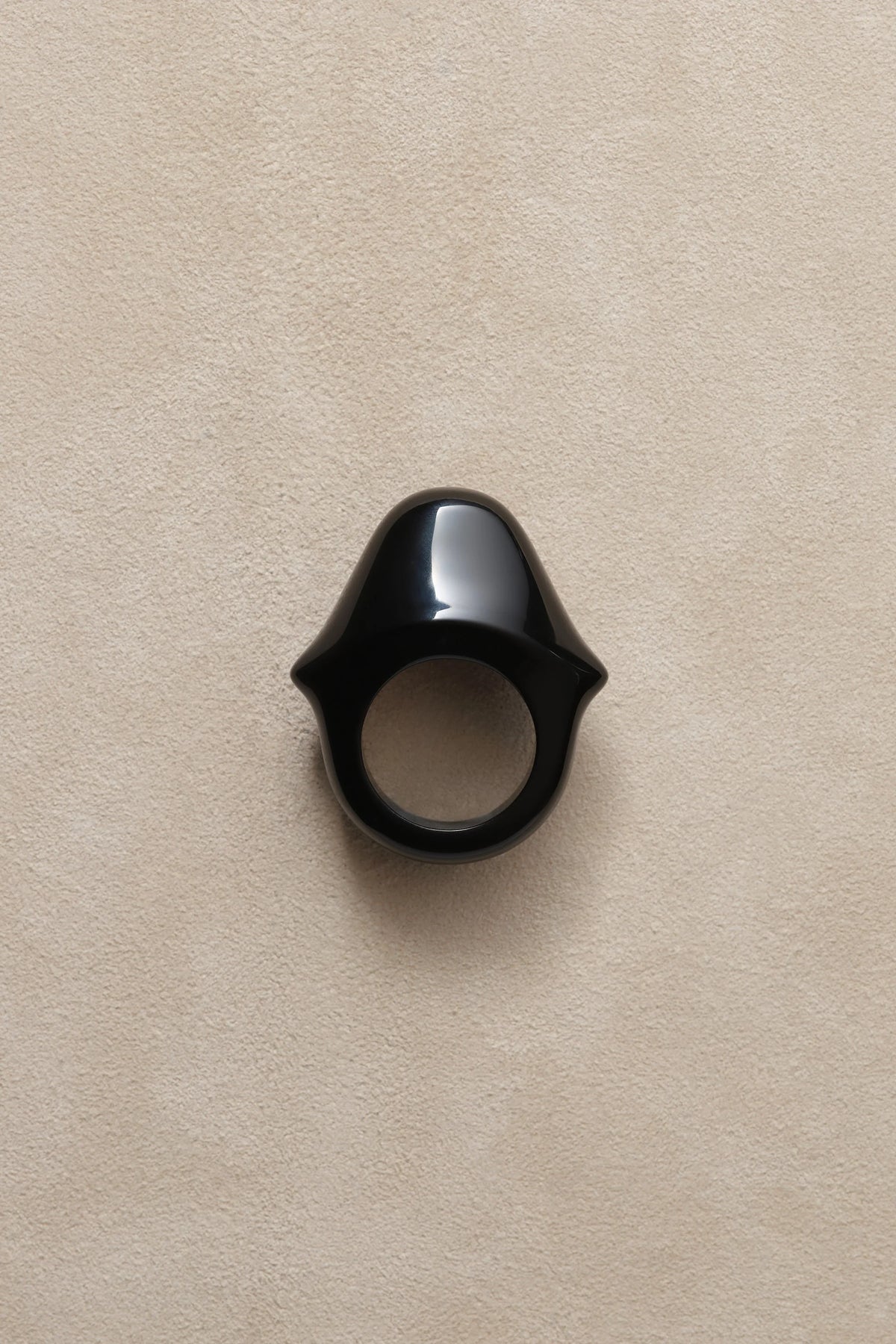 Onyx Tilde Ring