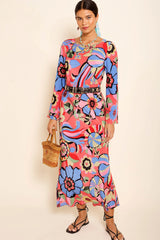 Alondra - Miami Floral Tangerine