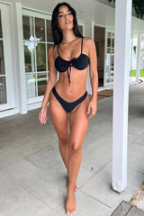 Nadia Bikini Top - Black