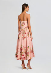 Ayla Corseted Midi Dress