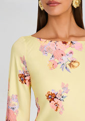 Kysha Long Bias Dress
