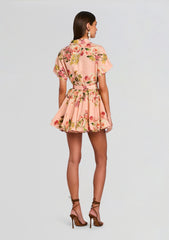 Ayla Short Dress With Belt Buckle